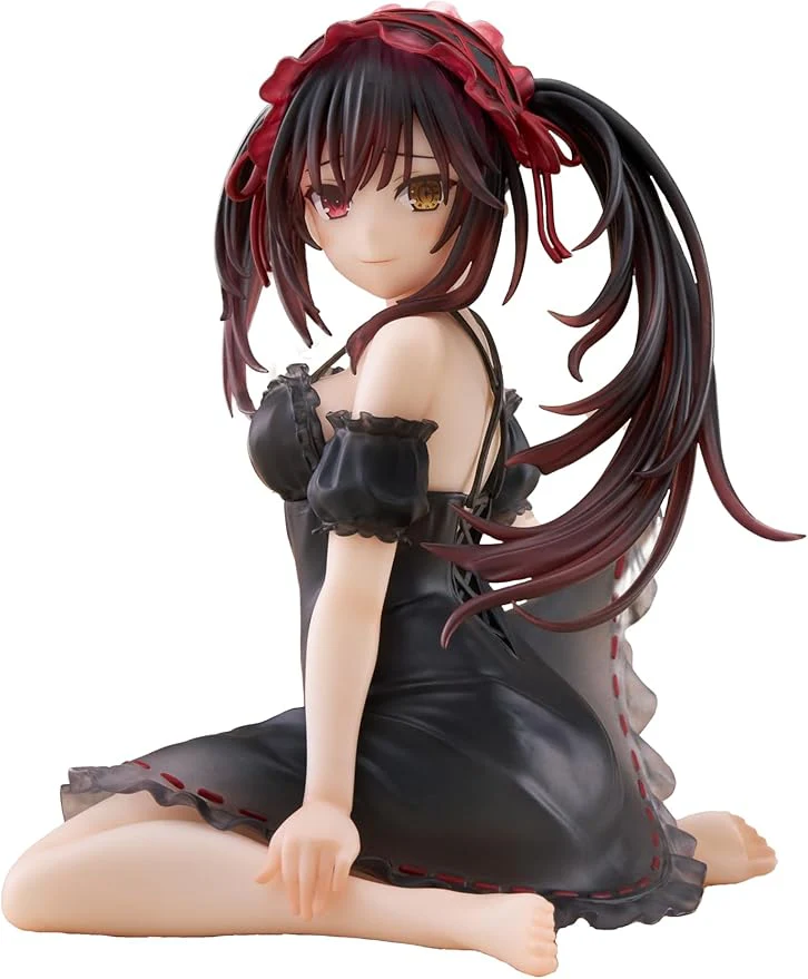 TAITO - DATE A LIVE V - Tokisaki Kurumi Desktop Cute Figure Nightwear Ver. - Image 2