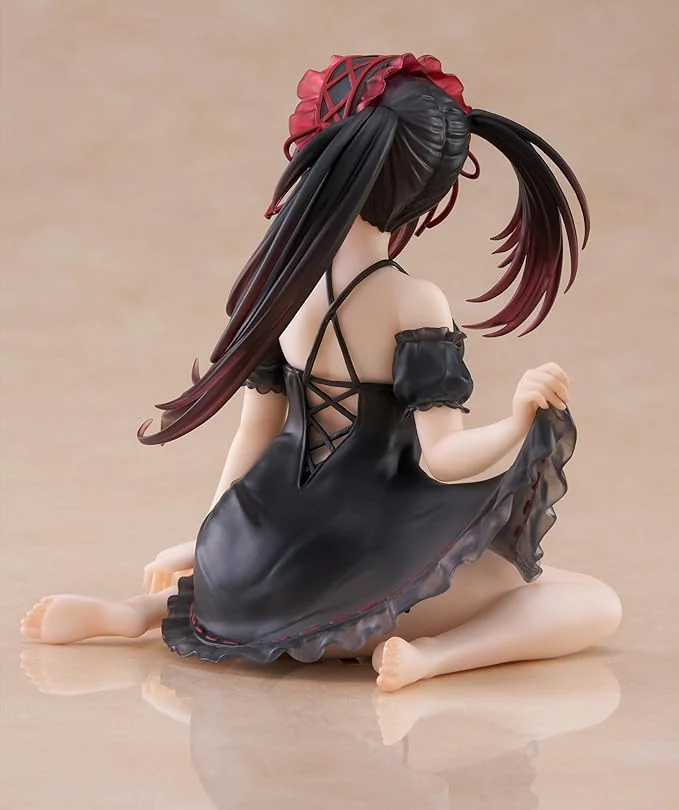 TAITO - DATE A LIVE V - Tokisaki Kurumi Desktop Cute Figure Nightwear Ver. - Image 4