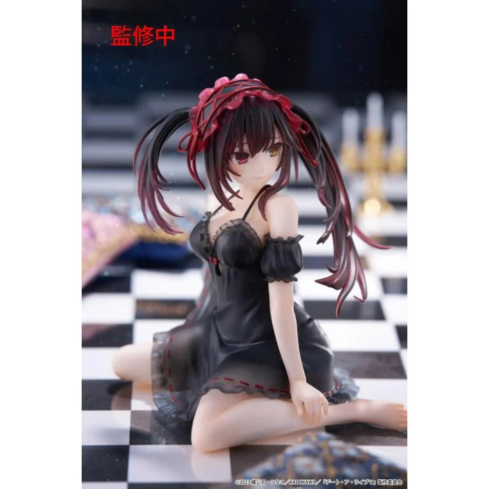 TAITO - DATE A LIVE V - Tokisaki Kurumi Desktop Cute Figure Nightwear Ver. - Image 7