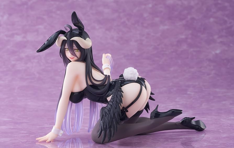 TAITO - OVERLORD - Albedo Bunny Ver. Desktop Cute Figure Renewal - Image 2