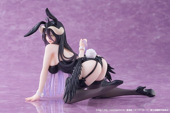 TAITO - OVERLORD - Albedo Bunny Ver. Desktop Cute Figure Renewal - Image 3