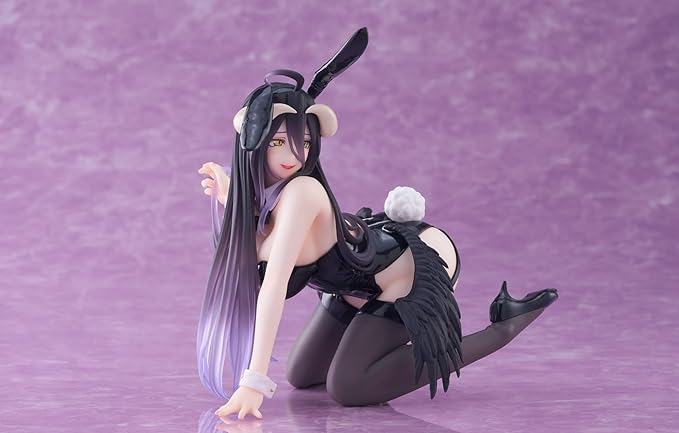 TAITO - OVERLORD - Albedo Bunny Ver. Desktop Cute Figure Renewal - Image 6