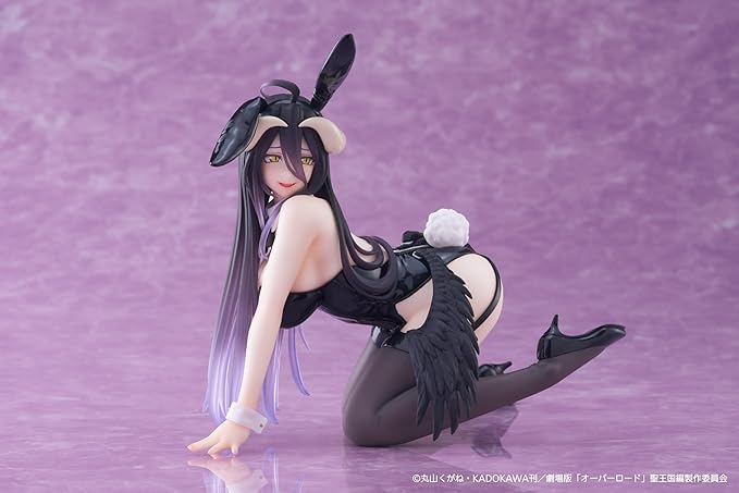 TAITO - OVERLORD - Albedo Bunny Ver. Desktop Cute Figure Renewal - Image 7