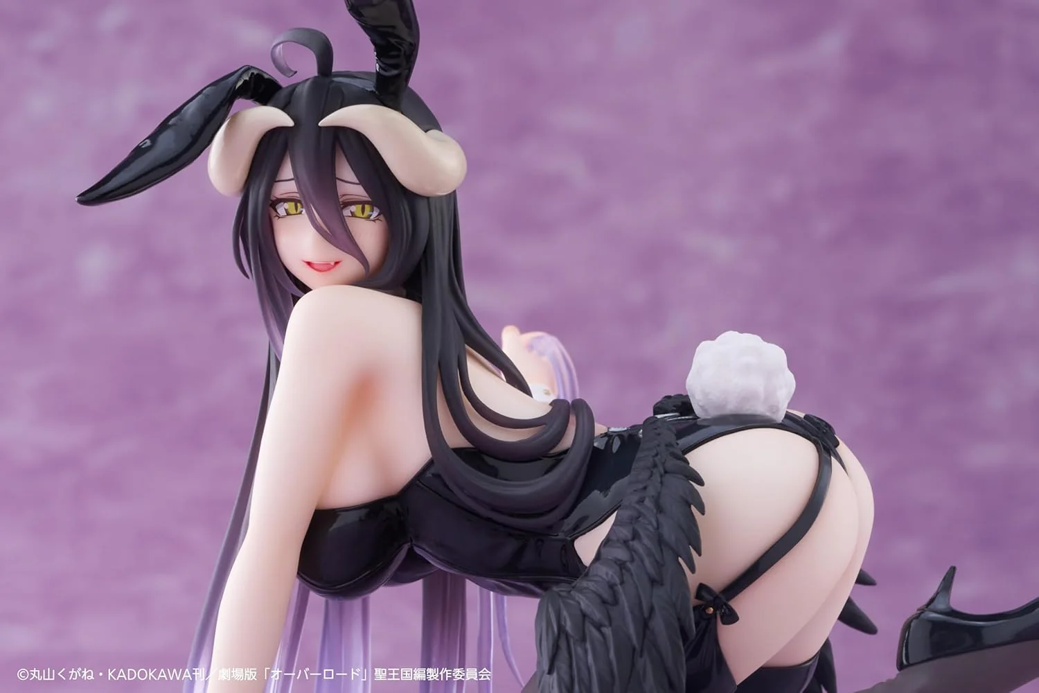 TAITO - OVERLORD - Albedo Bunny Ver. Desktop Cute Figure Renewal - Image 9