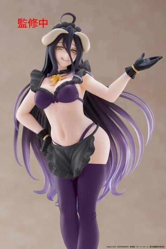 TAITO - OVERLORD - Albedo Maid Ver. Renewal Coreful Figure - Image 3