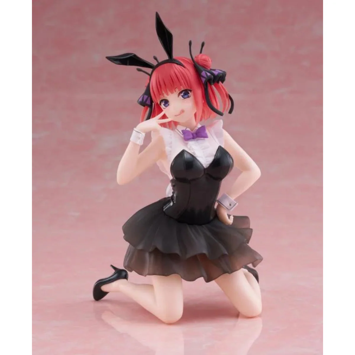 TAITO - The Quintessential Quintuplets - Nakano Nino Desktop Cute Figure Bunny Ver. - Image 5
