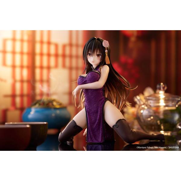 TAITO - To Love-Ru Darkness - Kotegawa Yui Chinese Dress Desktop Cute Figure - Image 13