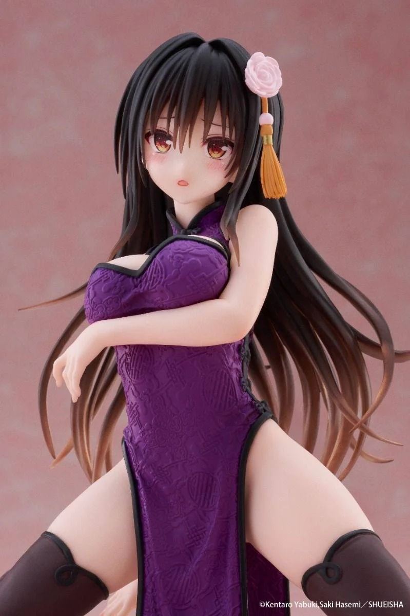 TAITO - To Love-Ru Darkness - Kotegawa Yui Chinese Dress Desktop Cute Figure - Image 4