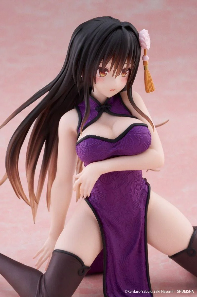 TAITO - To Love-Ru Darkness - Kotegawa Yui Chinese Dress Desktop Cute Figure - Image 5