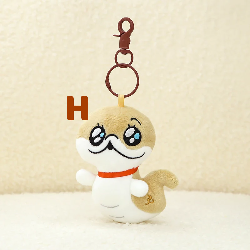 Toothy Puppy Snake Spot Plush Charms - 11cm - Image 9