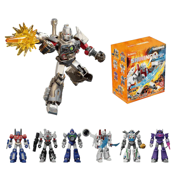 Transformers Blokees Shining Version 04 Spark Of Deception Action Figures - Box Of 6 - Image 2