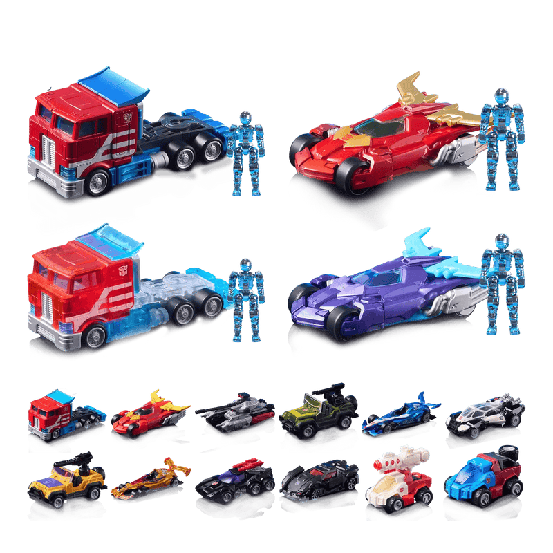 Transformers Blokees Wheels C01 Auto Prime Box of 12 - Image 2