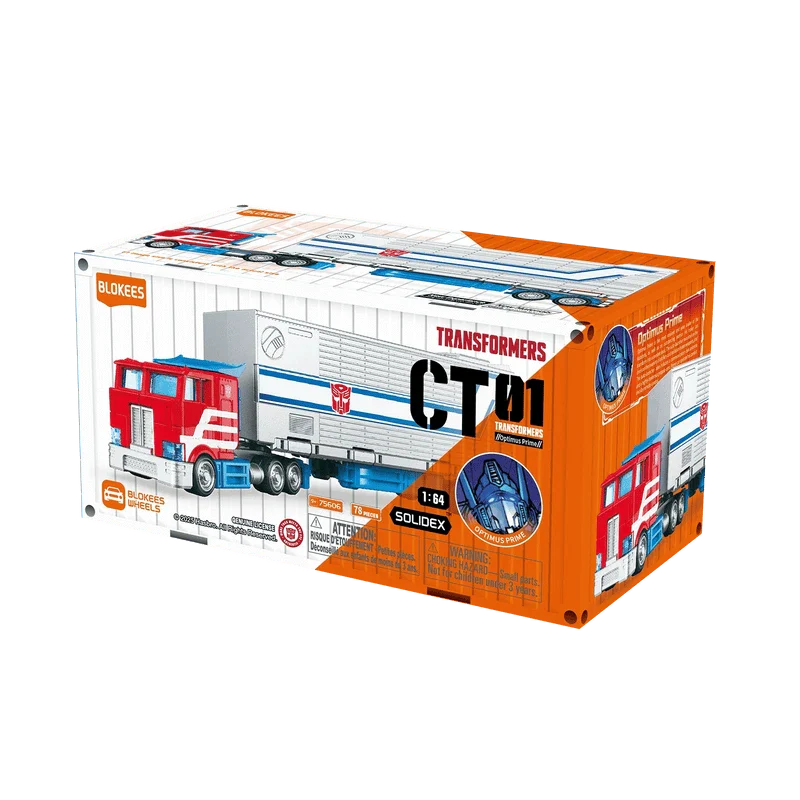 Transformers Optimus Prime Blokees Wheels Model Vehicle - CT01