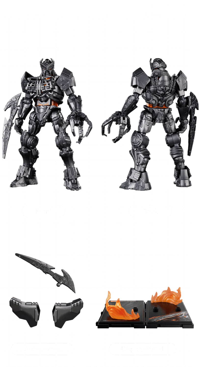 Transformers Scourge Classic Class (CC) 03 Model Kit - Luminous Eyes & Chest - Image 3
