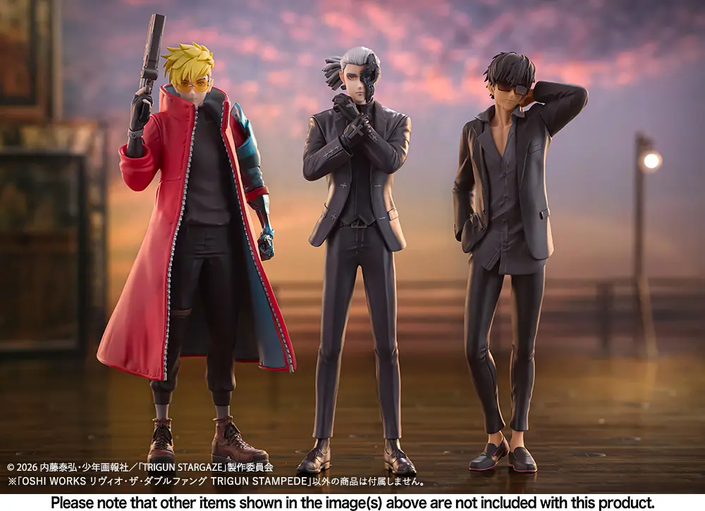 Trigun Stampede Livio the Double Fang Trigun Stampede Oshi Works (GP021) Figurine<br>[Pre-Order 07/07/26] - Image 7
