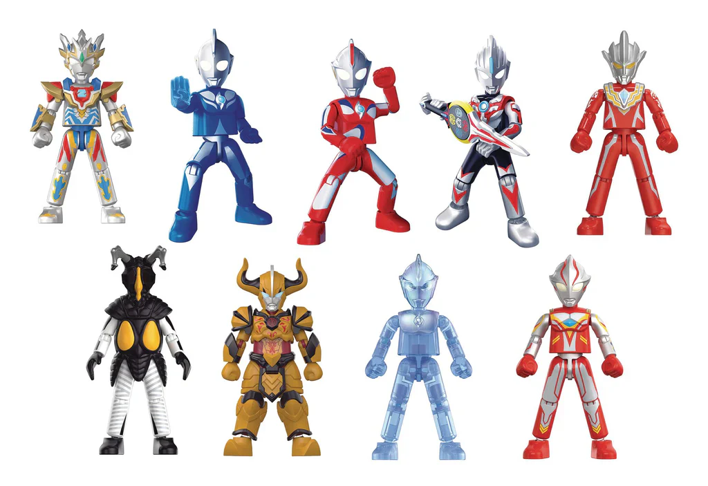 Ultraman Blokees Figures - Galaxy Version (GV) 03 - The Destined Crossroad (Box of 9) - Image 2